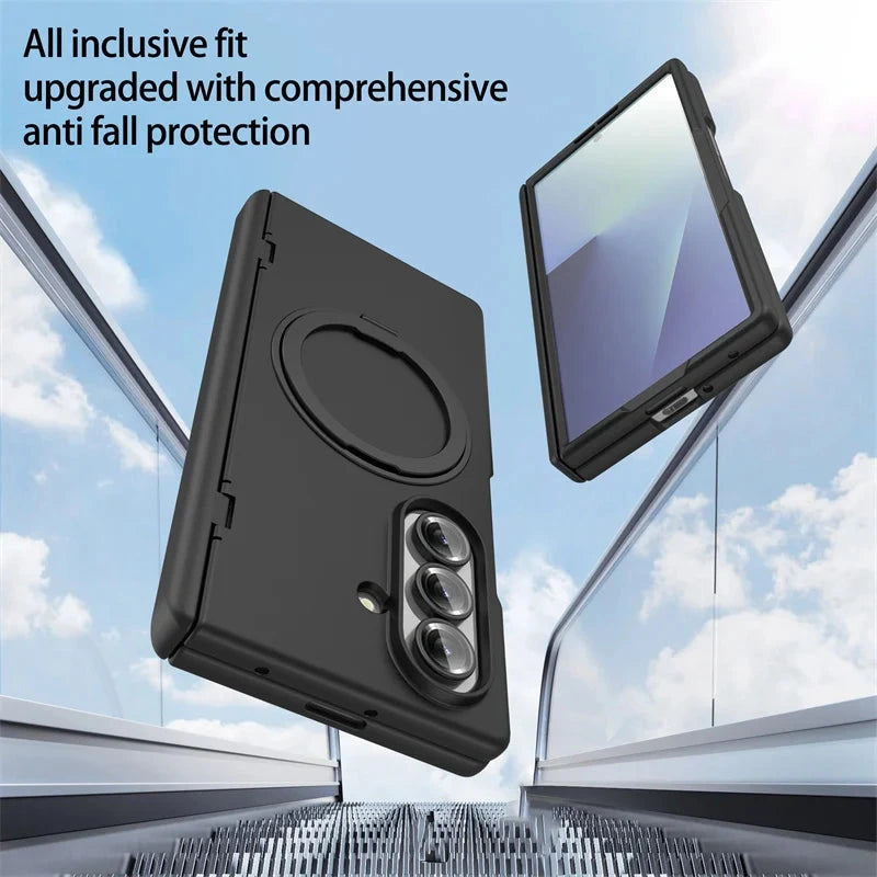 For Samsung Z Fold Full Protection MagSafe Kickstand Case