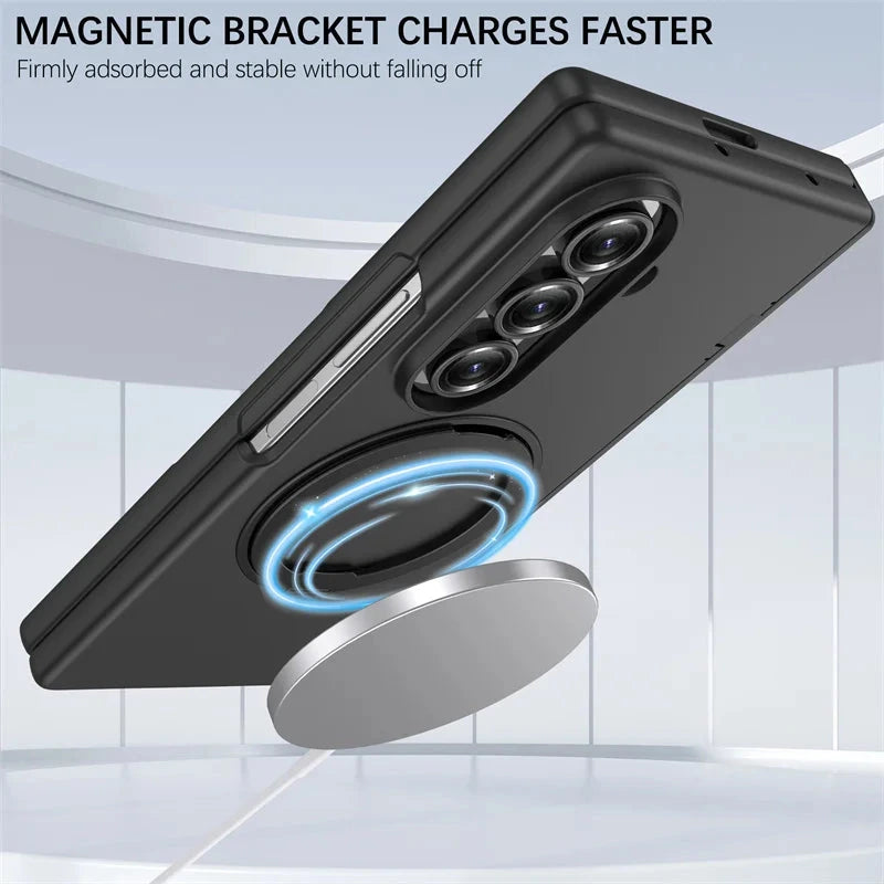 For Samsung Z Fold Full Protection MagSafe Kickstand Case