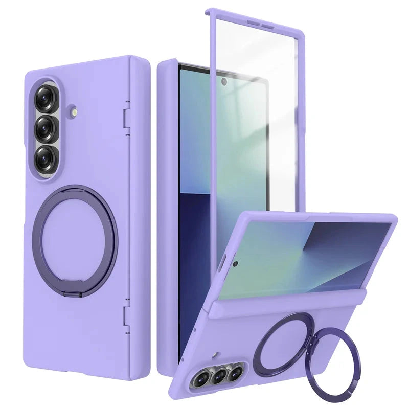 For Samsung Z Fold Full Protection MagSafe Kickstand Case