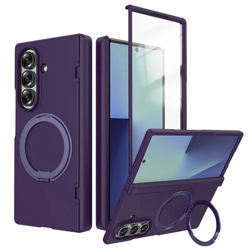 For Samsung Z Fold Full Protection MagSafe Kickstand Case