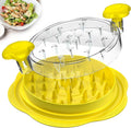 Chicken Shredder Tool Twist Large Meat Shredder with Brush&Fork, Black